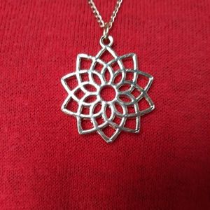LDS Lotus Flower Necklace